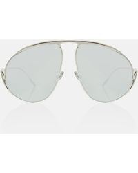 Loewe - Hillock Aviator Sunglasses - Lyst