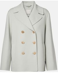Max Mara - Margot Double-Breasted Virgin Wool Jacket - Lyst