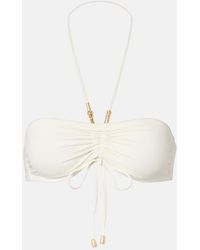 Eres - Melia Gathered Bandeau Bikini Top - Lyst