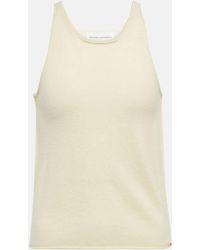 Extreme Cashmere - N°221 Tank Racerback Cashmere Top - Lyst