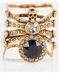 Alexander McQueen - Spider Embellished Ring - Lyst