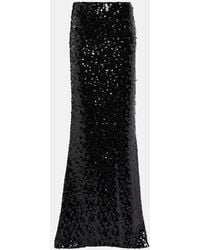 Dolce & Gabbana - Sequined Maxi Skirt - Lyst