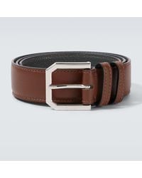 Kiton - Leather Belt - Lyst