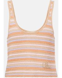 Chloé - Top Aus Haekelstrick - Lyst