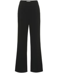 Diane von Furstenberg High-Rise-Schlaghose Ciara - Schwarz