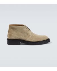 Tod's - Suede Desert Boots - Lyst