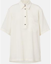 TOTEME - Oversized Polo Shirt - Lyst