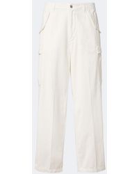A.PRESSE - Vintage Cotton Cargo Pants - Lyst