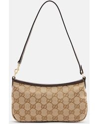 Gucci - Gossip Gg Canvas Small Shoulder Bag - Lyst