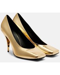 Givenchy - Pumps Sliced Square 95 Aus Metallic-Lackleder - Lyst
