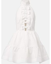 Rebecca Vallance Bridal Madeline Minidress in White | Lyst