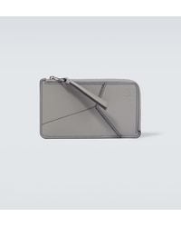 Loewe - Puzzle Zip-up Leather Wallet - Lyst