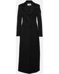 Valentino - Single-breasted Wool-blend Coat - Lyst