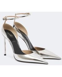 Tom Ford - Metallic Leather Pumps - Lyst