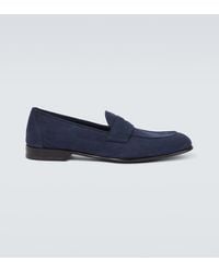 Brioni - Appia Leather Penny Loafers - Lyst