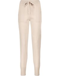 Eres - Ardent Wool And Cashmere Knit Sweatpants - Lyst