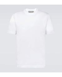 Canali - Camiseta en jersey de algodon - Lyst