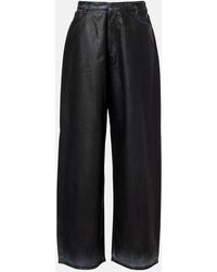 Acne Studios - Jeans 2023 A Gamba Larga E Vita Media - Lyst