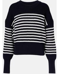 Altuzarra - Tanessa Striped Cotton Sweater - Lyst