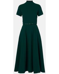 Emilia Wickstead - Midikleid Camilla - Lyst