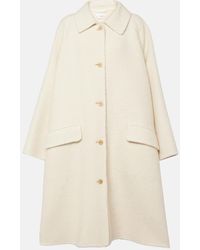 The Row - Garth Oversized Cashmere And Silk Coat - Lyst