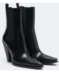 Saint Laurent - Dylan Leather Chelsea Boots - Lyst