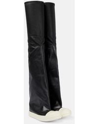 Rick Owens - Hollywood Knee High Stocking Sneaks Tall Boots - Lyst