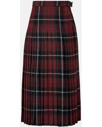 Burberry - Jupe Kilt A Carreaux - Lyst