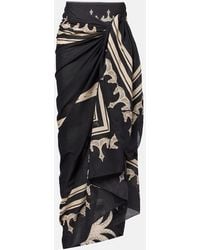 Johanna Ortiz - Printed Cotton Beach Cover-Up - Lyst