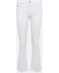 AG Jeans - Mid-Rise Cropped Jeans Jodi - Lyst