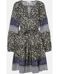 Ulla Johnson - Abri Floral Printed Cotton Minidress - Lyst