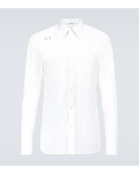 Alexander McQueen - Harness Shirt In Stretch Cotton - Lyst