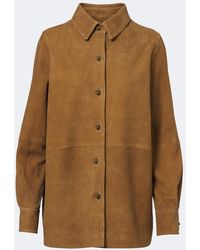 Rohe - Suede Shirt - Lyst