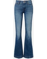 7 For All Mankind - Dojo Flared Jeans - Lyst