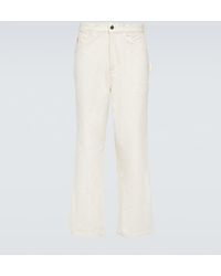 Bode - Knolly Brook Cotton Herringbone Pants - Lyst