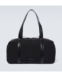 Bottega Veneta - Leather-trimmed Duffle Bags - Lyst