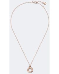 Pomellato - Iconica 18Kt Rose Pendant Necklace With Diamonds - Lyst