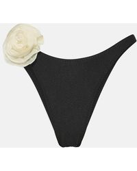 SAME - 90S Floral-Applique Bikini Bottoms - Lyst