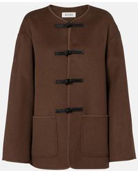 Rohe - Chaqueta Mandarin De Lana - Lyst