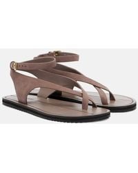 A.Emery - Sandalen Millar Aus Veloursleder - Lyst