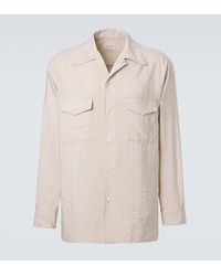 Lemaire - Silk-Blend Shirt - Lyst