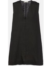 Asceno - Derya Linen Minidress - Lyst