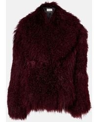 Nour Hammour - Mirja Shearling Jacket - Lyst