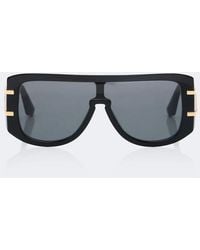 Dolce & Gabbana - Dg Griffe Flat-Top Sunglasses - Lyst