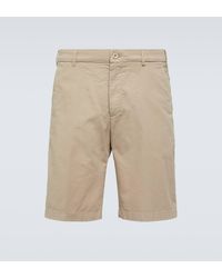 Loro Piana - Cotton-blend Bermuda Shorts - Lyst