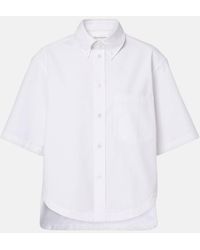 Victoria Beckham - Oversized Cotton Shirt - Lyst