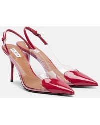 Alaïa - Slingback-Pumps Le Cour 90 Aus Lackleder - Lyst