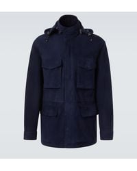 Tom Ford - Suede Field Jacket - Lyst
