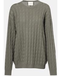 Lisa Yang - Cable-Knit Cashmere Sweater - Lyst
