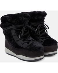 Bogner - Verbier 4 Suede And Shearling Ankle Boots - Lyst